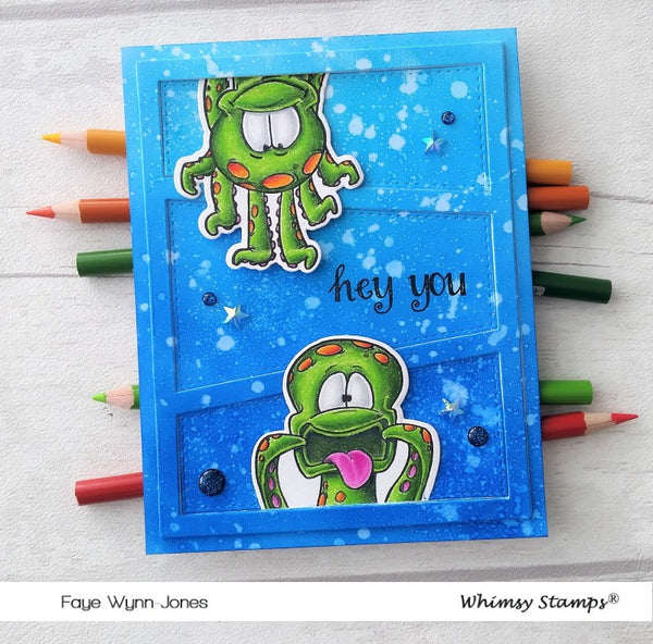 *NEW Octopi Guys Outlines Die Set - Whimsy Stamps