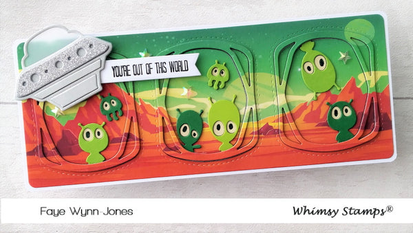 **NEW Space Minions Die Set - Whimsy Stamps