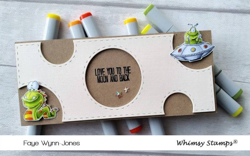 Slimline Swiss Dots Die - Whimsy Stamps