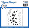 Flight of the Butterflies Stencil - Whimsy Stamps