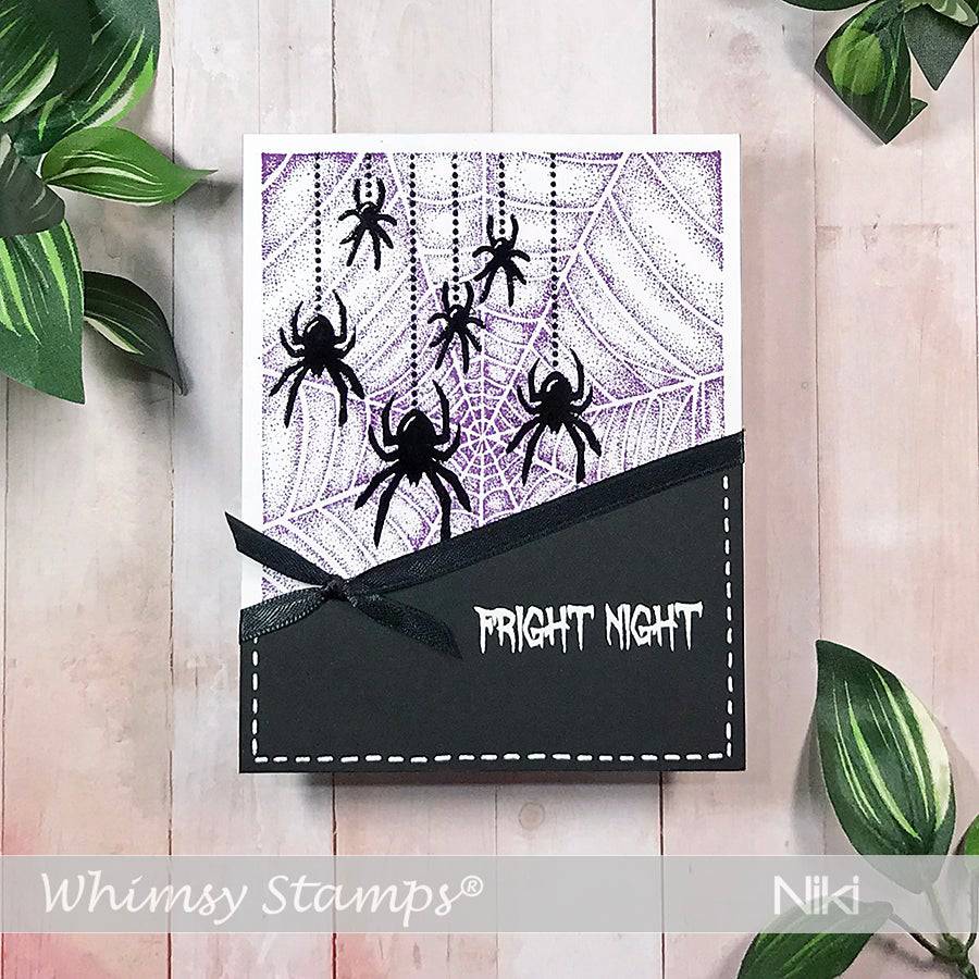 Halloween Creatures Stencil - Whimsy Stamps