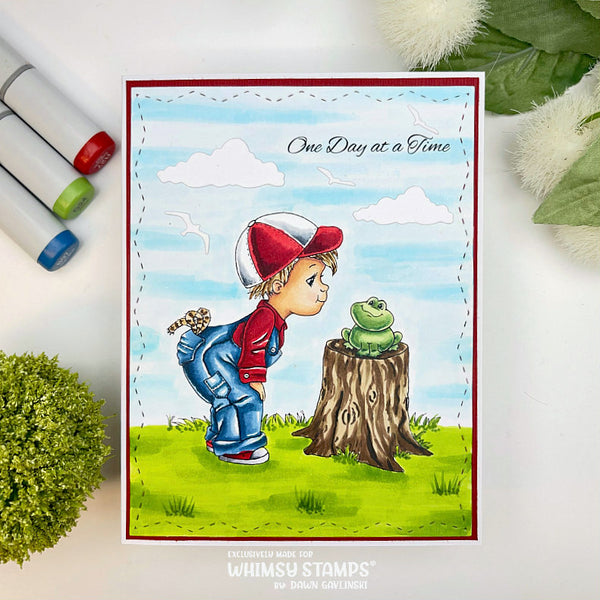 Frog Friend - Digital Stamp - Whimsy Stamps