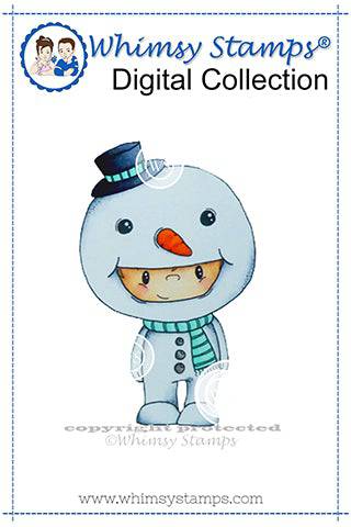Frosty - Digital Stamp - Whimsy Stamps
