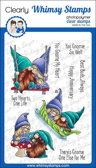 Gnome One Else Clear Stamps - Whimsy Stamps