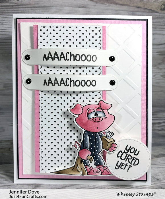 Get Well Clear Stamps - Whimsy Stamps