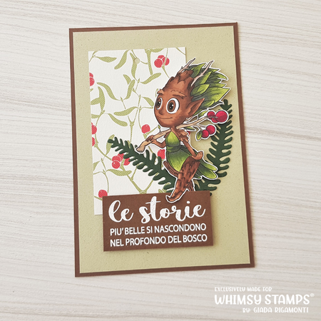 Forest Sprite - Digital Stamp - Whimsy Stamps