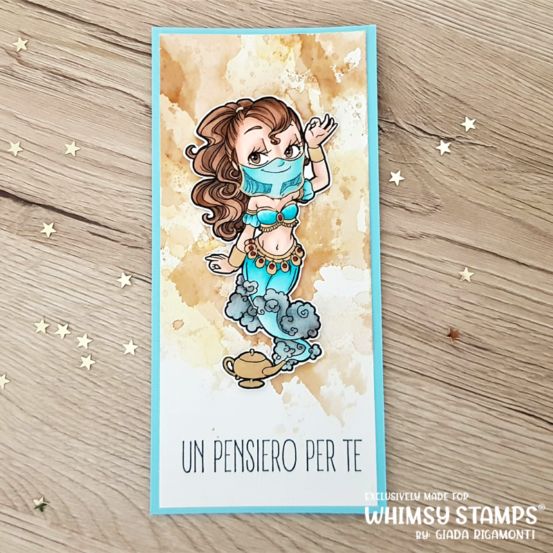 Genie Gwen - Digital Stamp - Whimsy Stamps