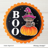 Halloween Cat - Digital Stamp - Whimsy Stamps