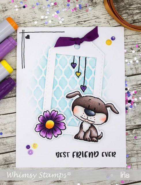 A Girl's Best Friend Clear Stamps - Whimsy Stamps