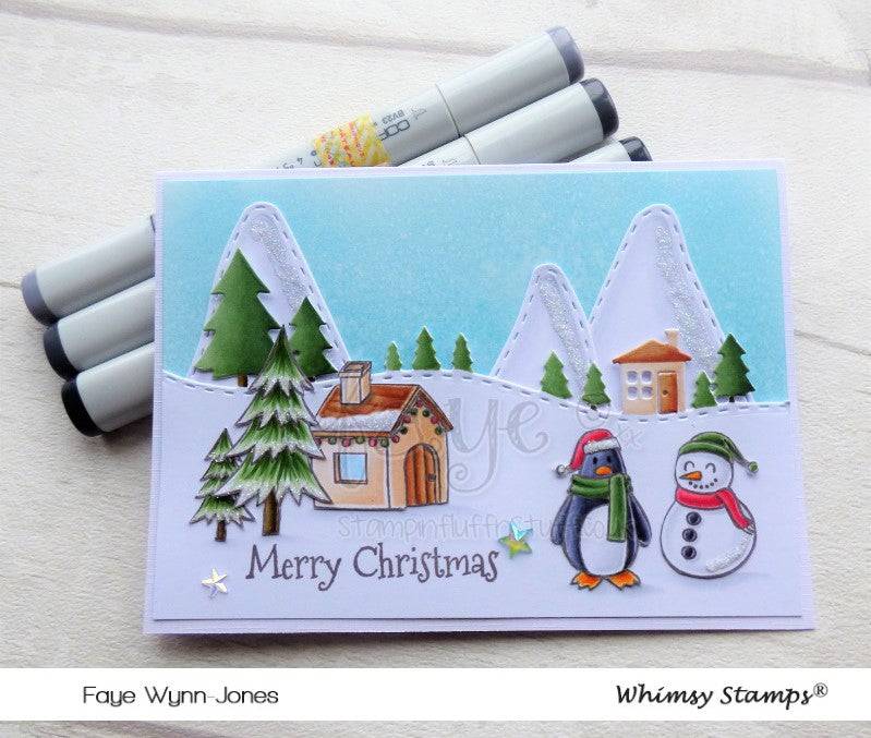 Mountain Majesty Die Set - Whimsy Stamps