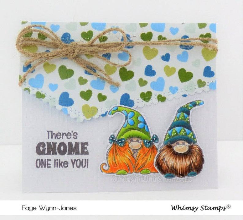 Gnomies Clear Stamps - Whimsy Stamps