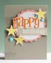 Happy Large Word Die - Whimsy Stamps