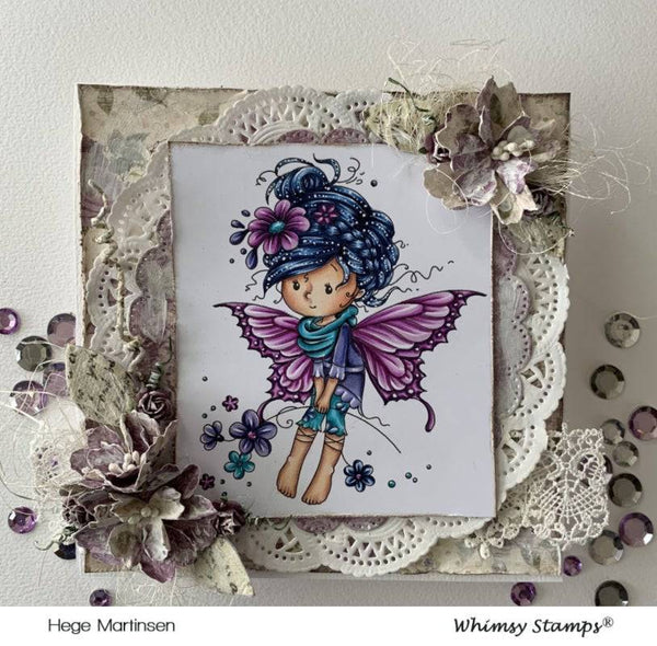 Iris - Digital Stamp - Whimsy Stamps