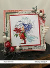 Poinsettia - Digital Stamp - Whimsy Stamps