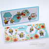 **NEW Slimline Honeycomb Die - Whimsy Stamps
