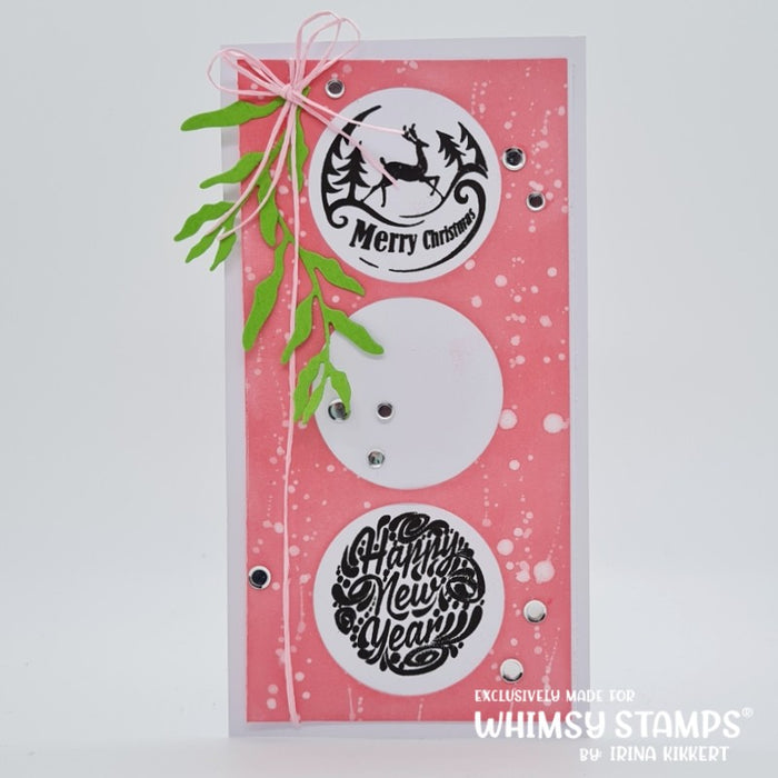 **NEW Elegant Ornaments 2 Clear Stamps - Whimsy Stamps