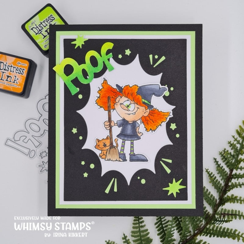 **NEW So Witchy Clear Stamps - Whimsy Stamps