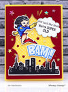Comic Burst A2 Die - Whimsy Stamps
