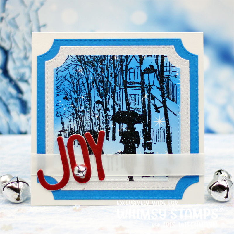 **NEW Peace Love Joy Die Set - Whimsy Stamps