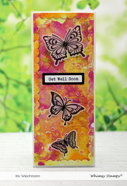 **NEW Butterflies Outline Die Set - Whimsy Stamps