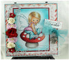 Young Spring Fairy - Digital Stamp - Whimsy Stamps
