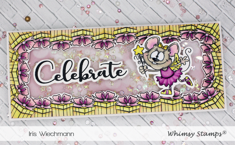 **NEW Slimline Paper Pack - Champagne - Whimsy Stamps