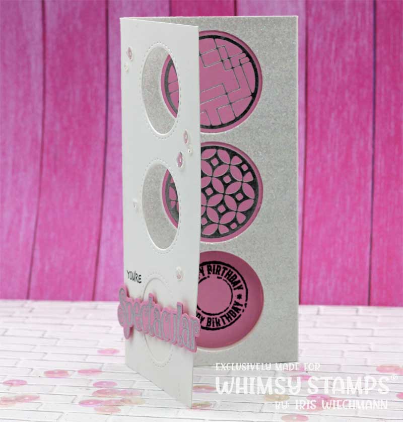 **NEW Peekaboo Dots Clear Stamps - Whimsy Stamps