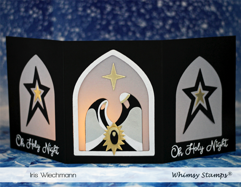 **NEW Oh Holy Night Die Set - Whimsy Stamps