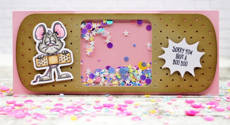 **NEW Rats You're Sick Clear Stamps - Whimsy Stamps