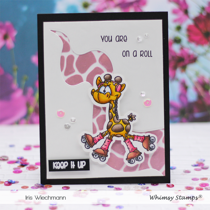**NEW On a Roll Clear Stamps - Whimsy Stamps