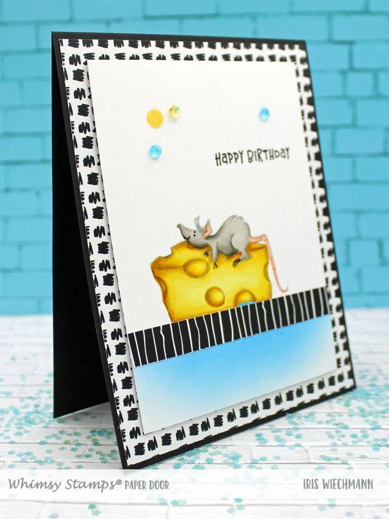 Say Cheese Clear Stamps - Whimsy Stamps