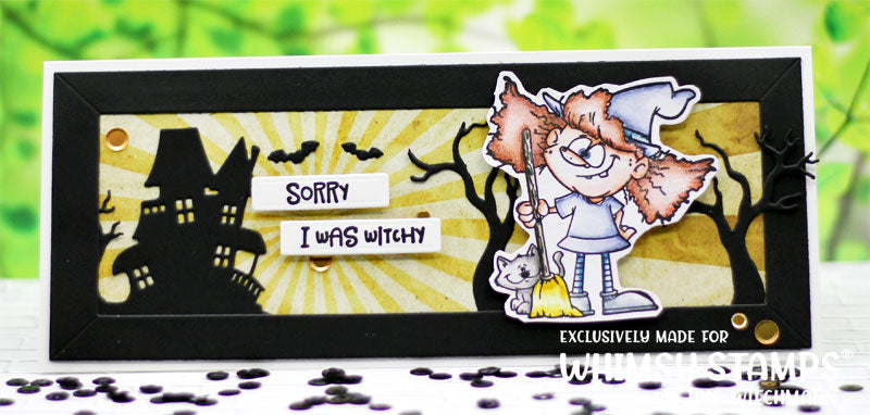 **NEW So Witchy Clear Stamps - Whimsy Stamps