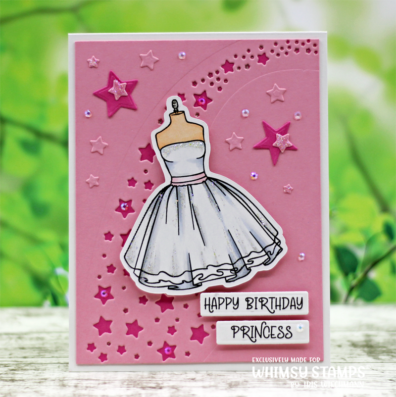 **NEW Bling Queen Clear Stamps - Whimsy Stamps