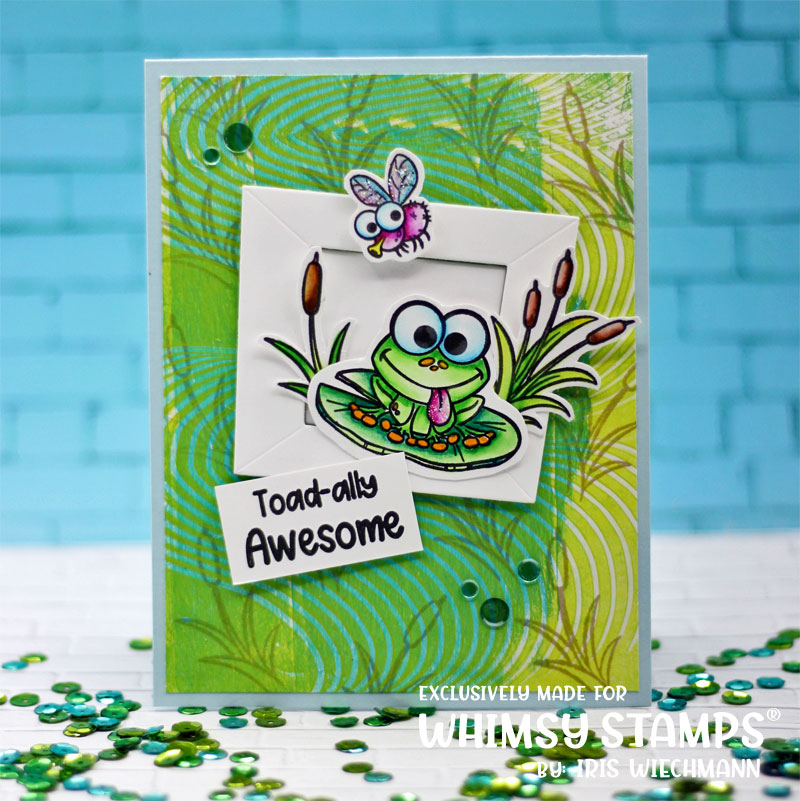 **NEW Toadally Awesome Clear Stamps - Whimsy Stamps