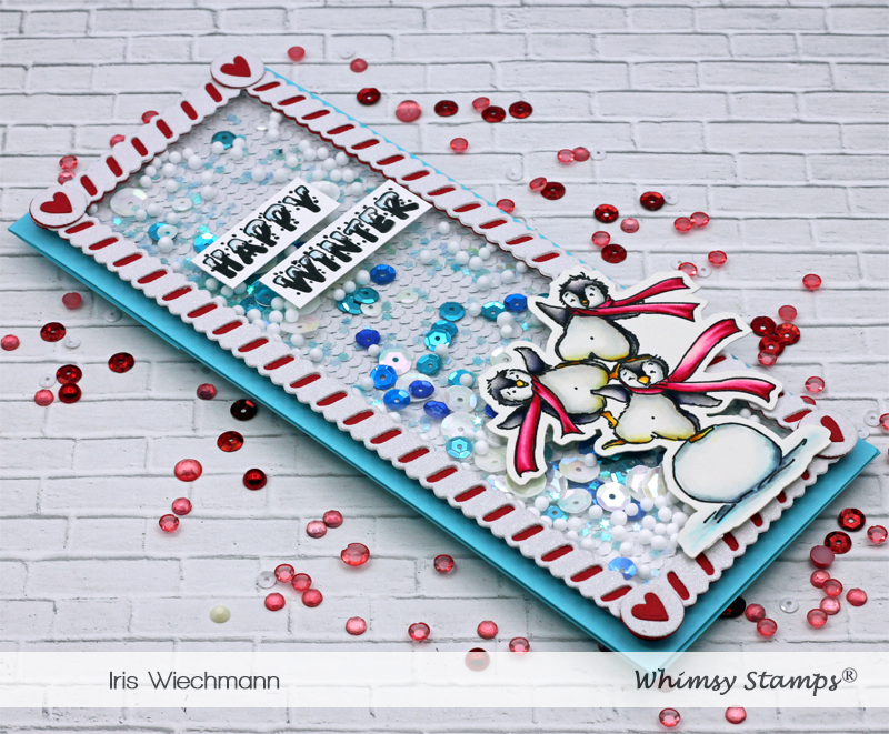 *NEW Slimline Twisty Frame Die Set - Whimsy Stamps