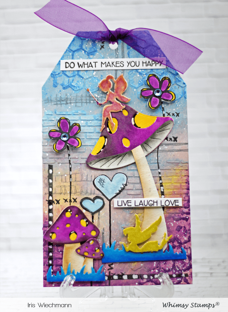 Build-a-Fairy Garden Die Set - Whimsy Stamps