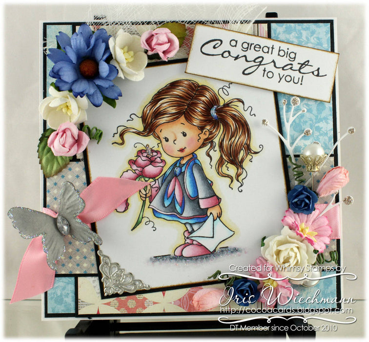 Polly - Digital Stamp - Whimsy Stamps