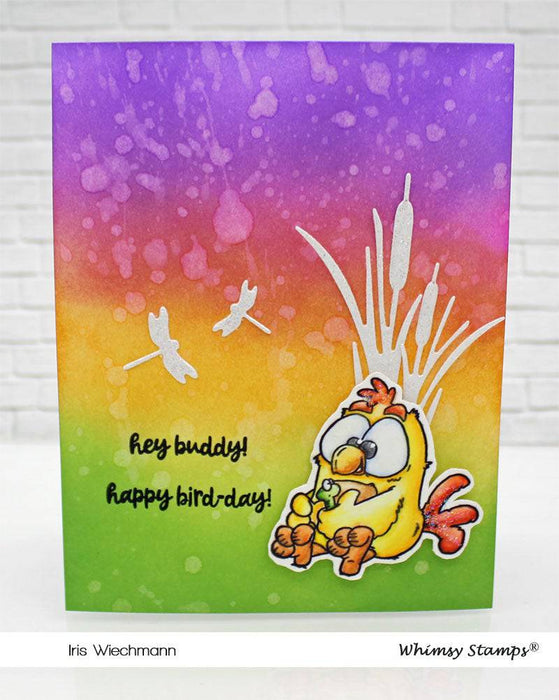 Early Birds Clear Stamps - Whimsy Stamps
