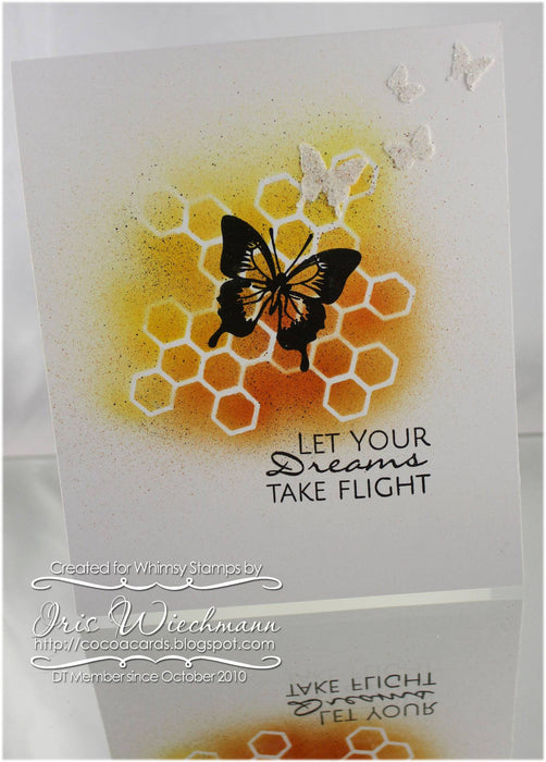 Honeycomb Pattern Die - Whimsy Stamps