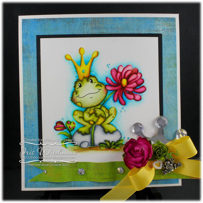 Frog Prince - Digital Stamp - Whimsy Stamps