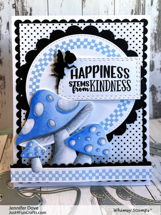 *NEW Bendy Borders Clear Stamps - Whimsy Stamps