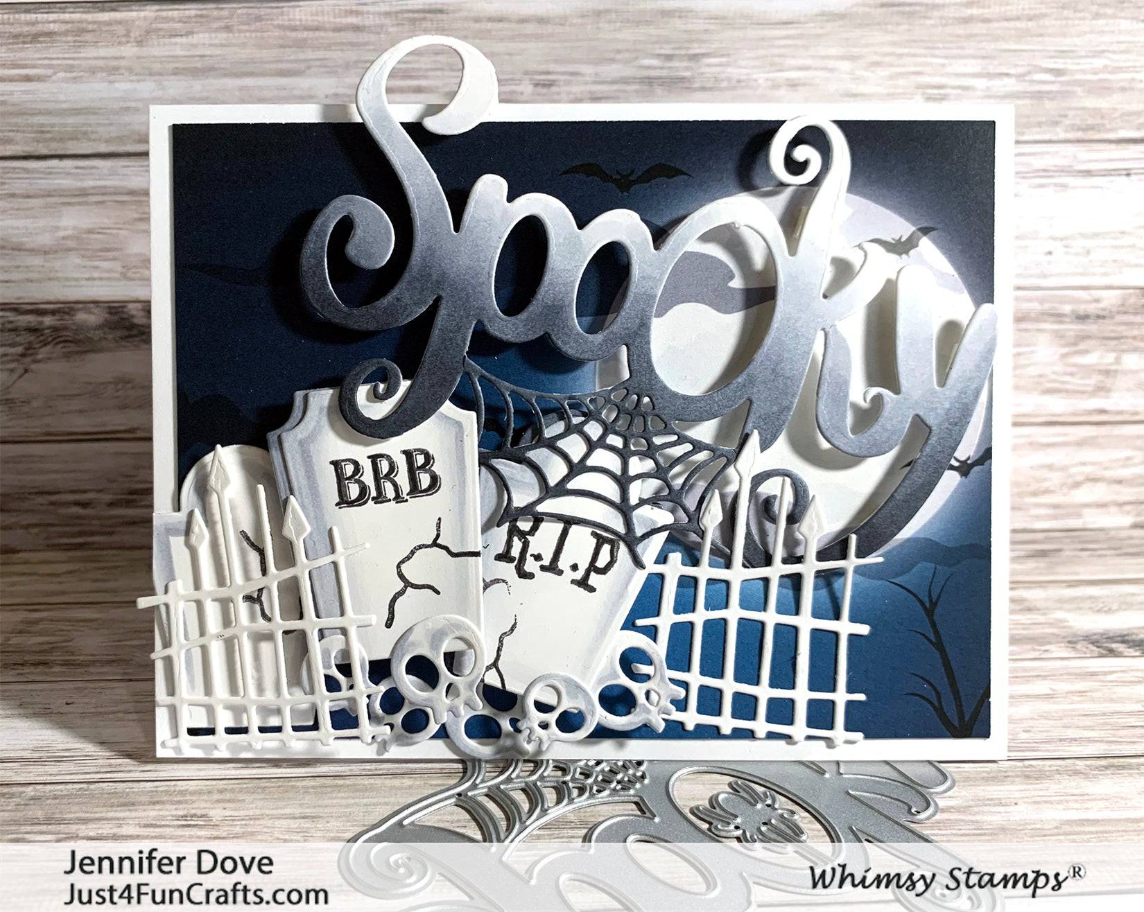 Build-a-Graveyard Die Set - Whimsy Stamps