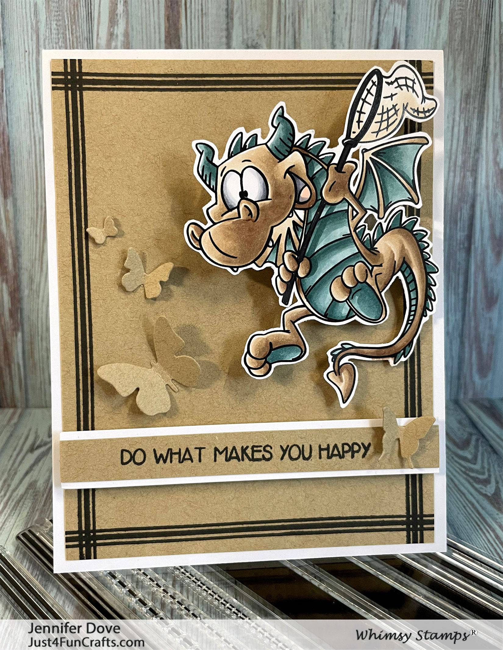 Flight of the Dragons Clear Stamps - Whimsy Stamps