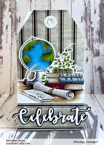 **NEW Graduation Clear Stamps - Whimsy Stamps