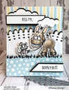 **NEW Kiss My Donkey Clear Stamps - Whimsy Stamps
