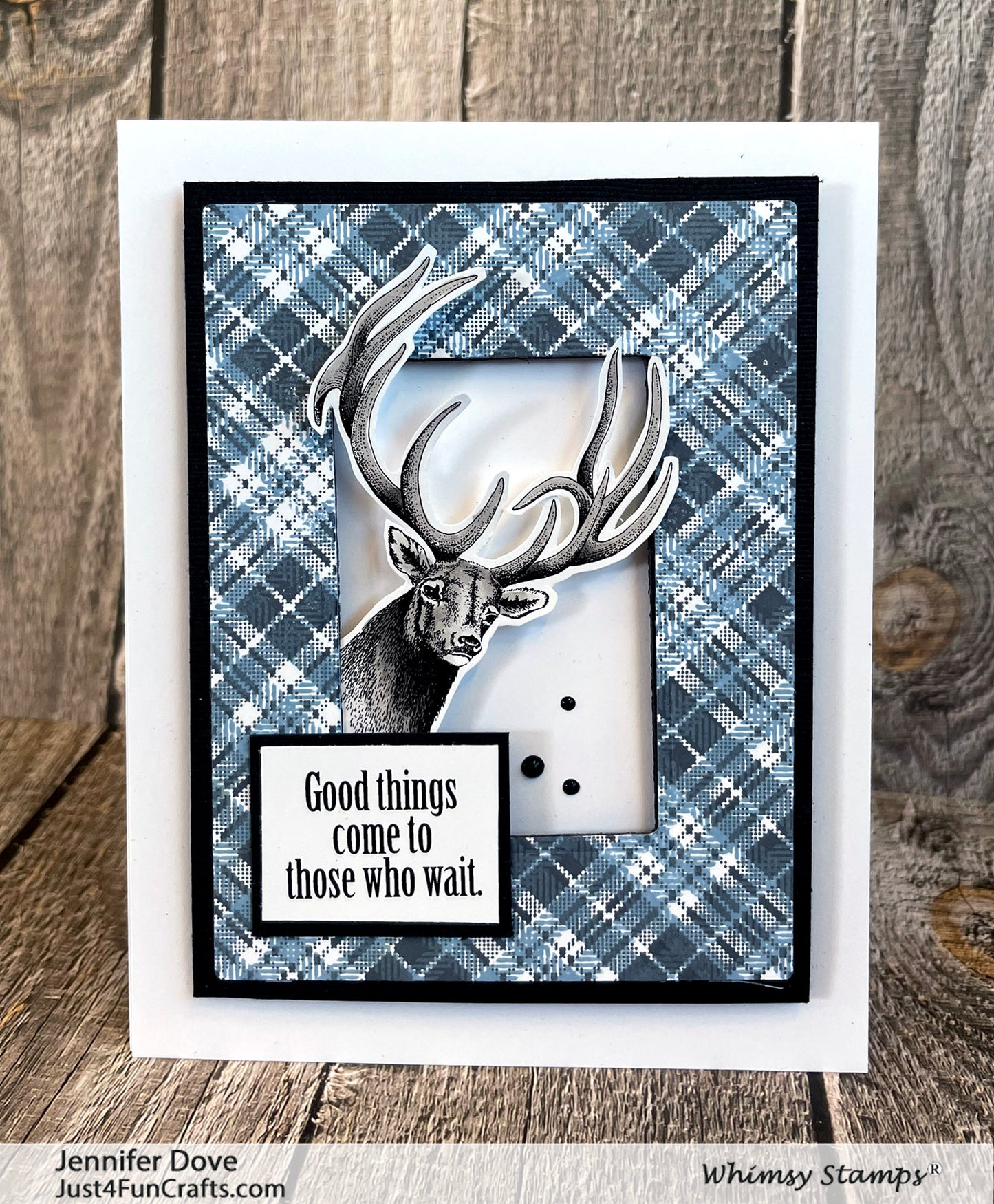 **NEW Oh Deer Clear Stamps - Whimsy Stamps