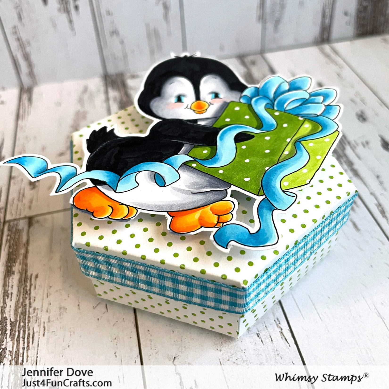 Hexagon Treat Box Die - Whimsy Stamps