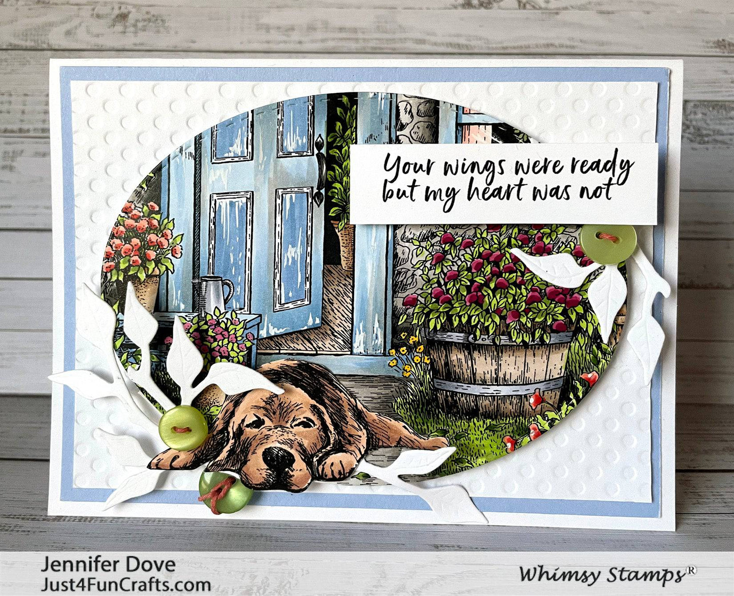 Fill My Heart Clear Stamps - Whimsy Stamps