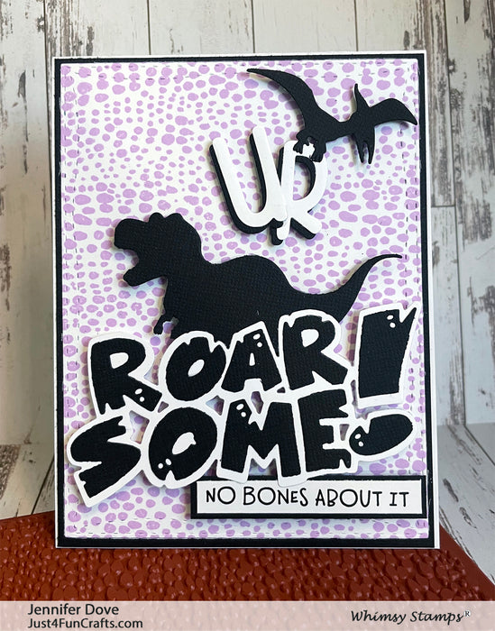 **NEW Roaring Die Set - Whimsy Stamps