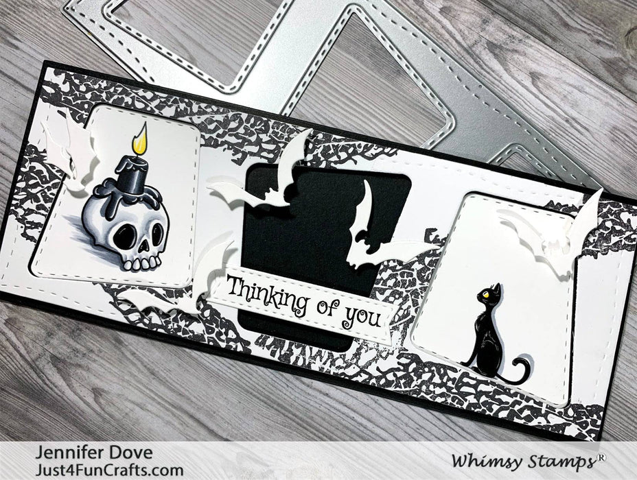 Nature's Skeleton Clear Stamps - Whimsy Stamps